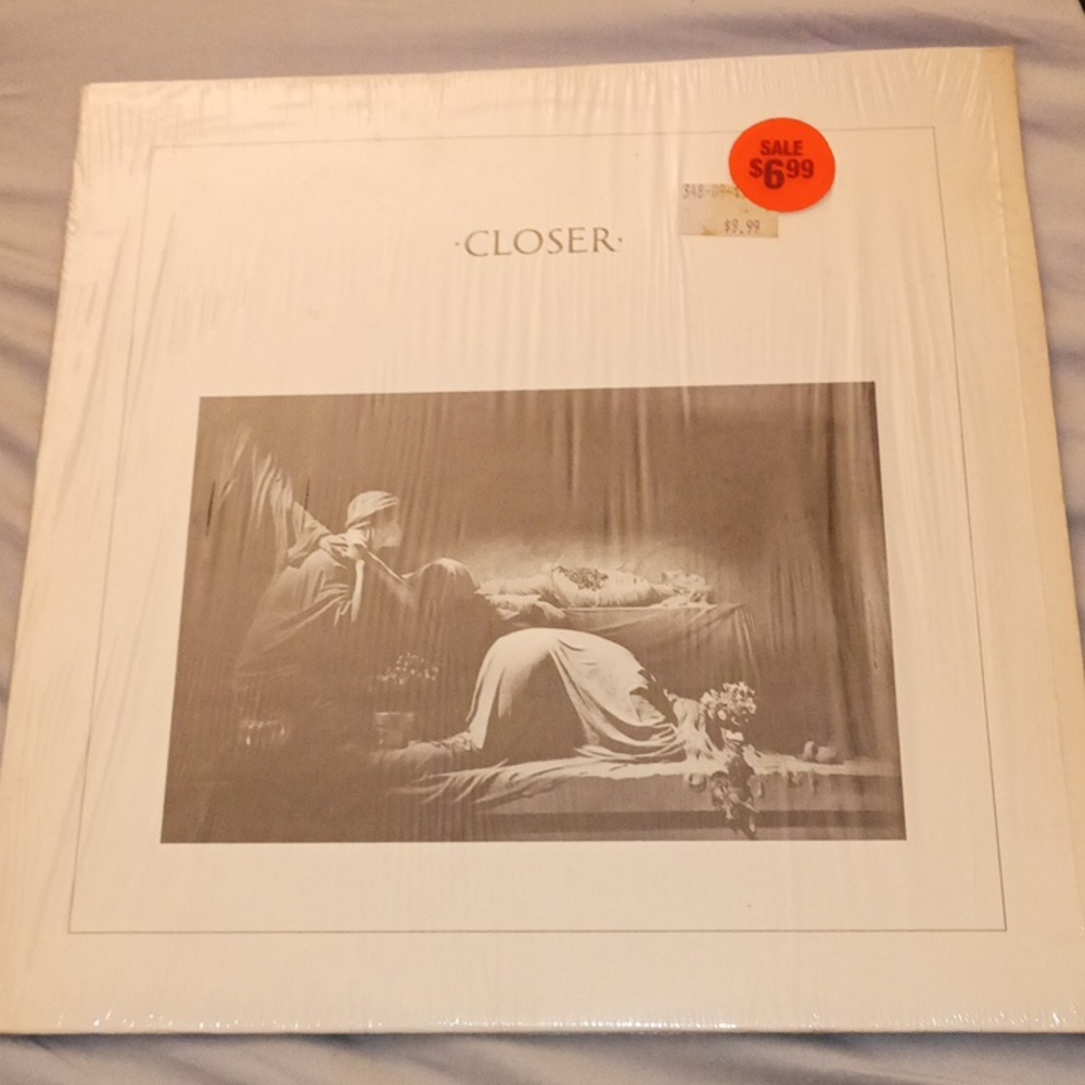 Joy Division Closer - VG Vinyl LP Album Record FACTUS Vi 6.  Factory 1980